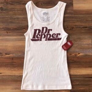 Dr Pepper Tank Top Size Medium